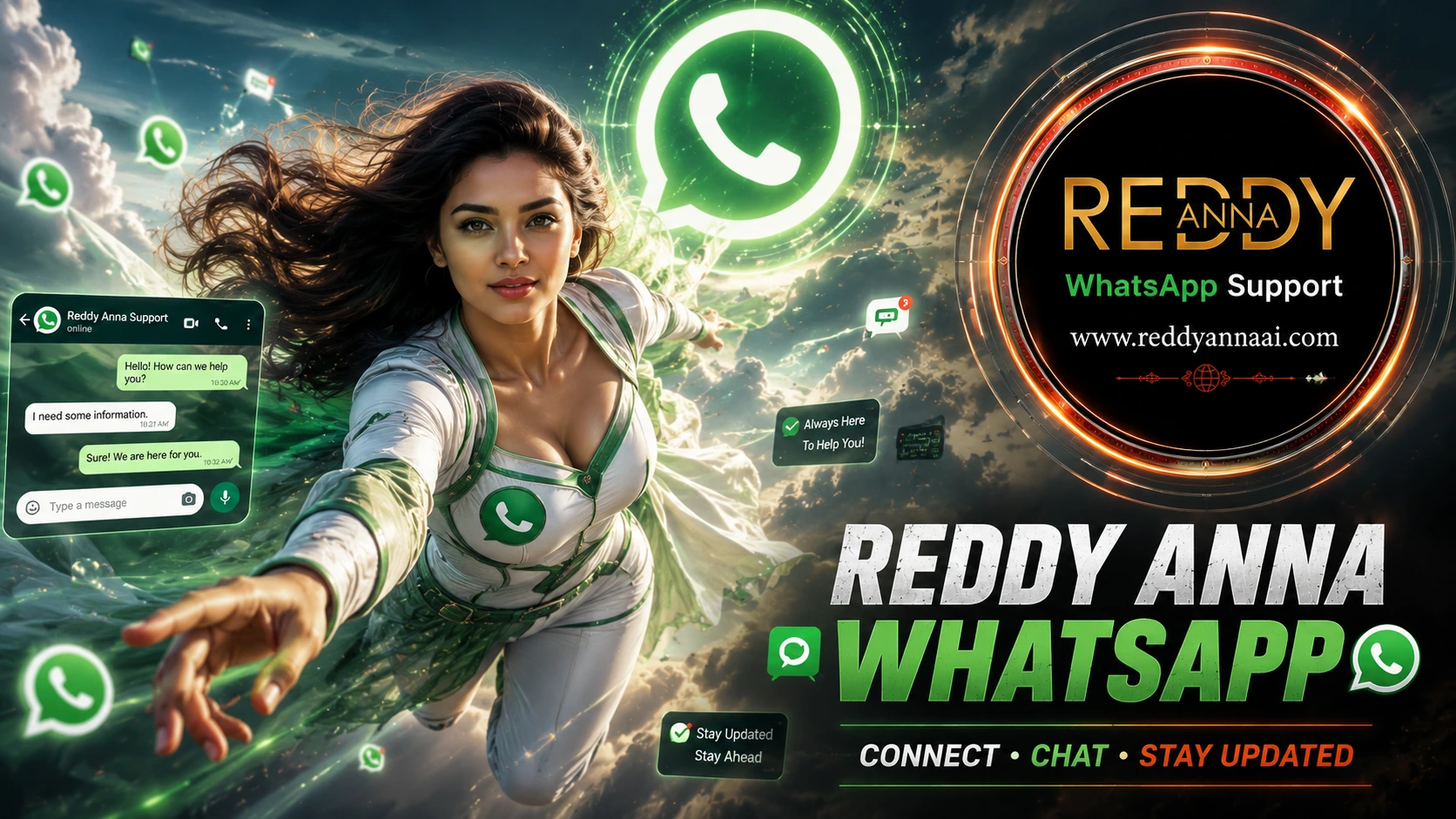 Reddy Anna WhatsApp information