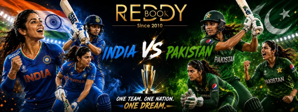 India Pakistan Women’s Asia Cup hero img with reddyanna