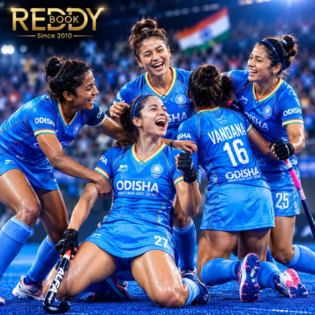 India vs China Hockey 2026 indian teams with reddyanna