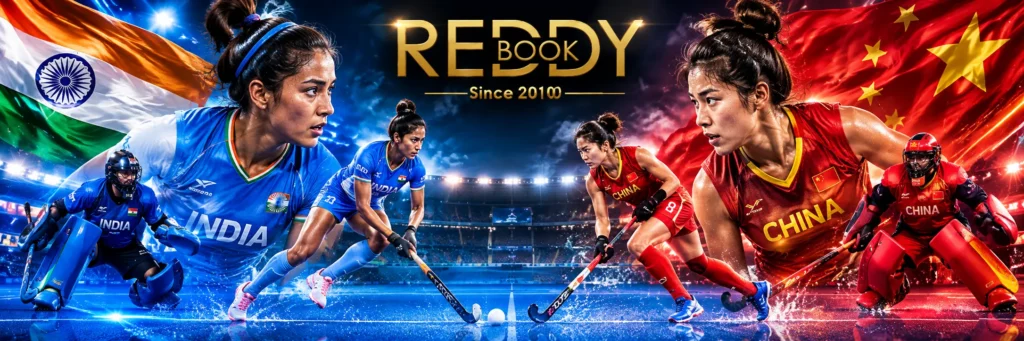 India vs China Hockey 2026 the two captain with reddyanna
