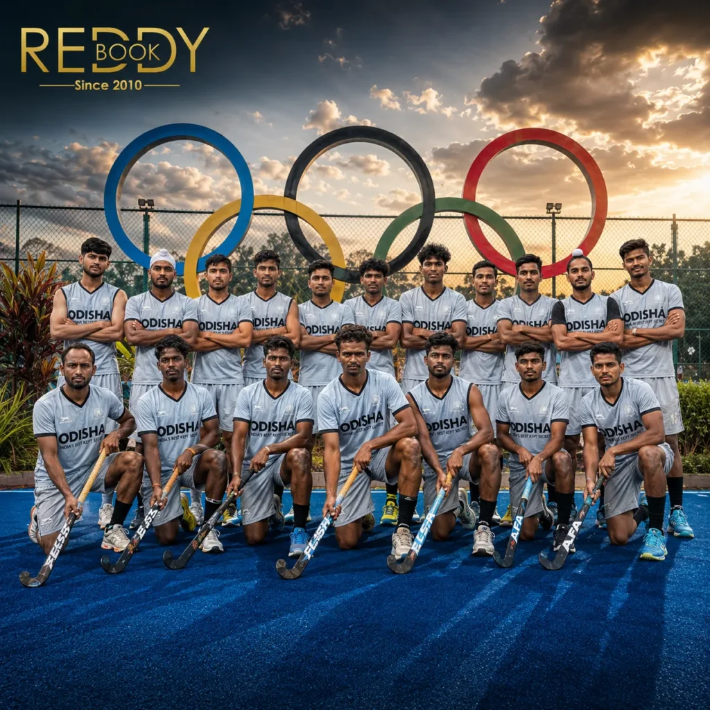 Junior Asia Cup Hockey 2026 mens team with reddyanna